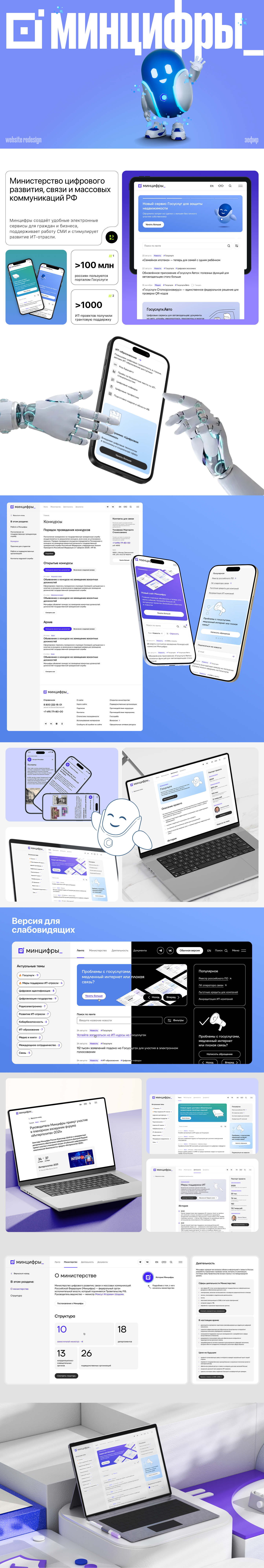 Сайт Минцифры России