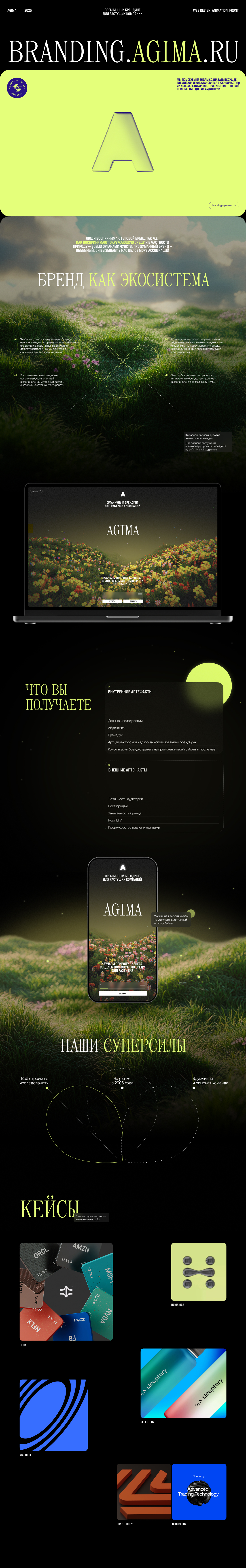 Органичный брендинг для быстрорастущих компаний