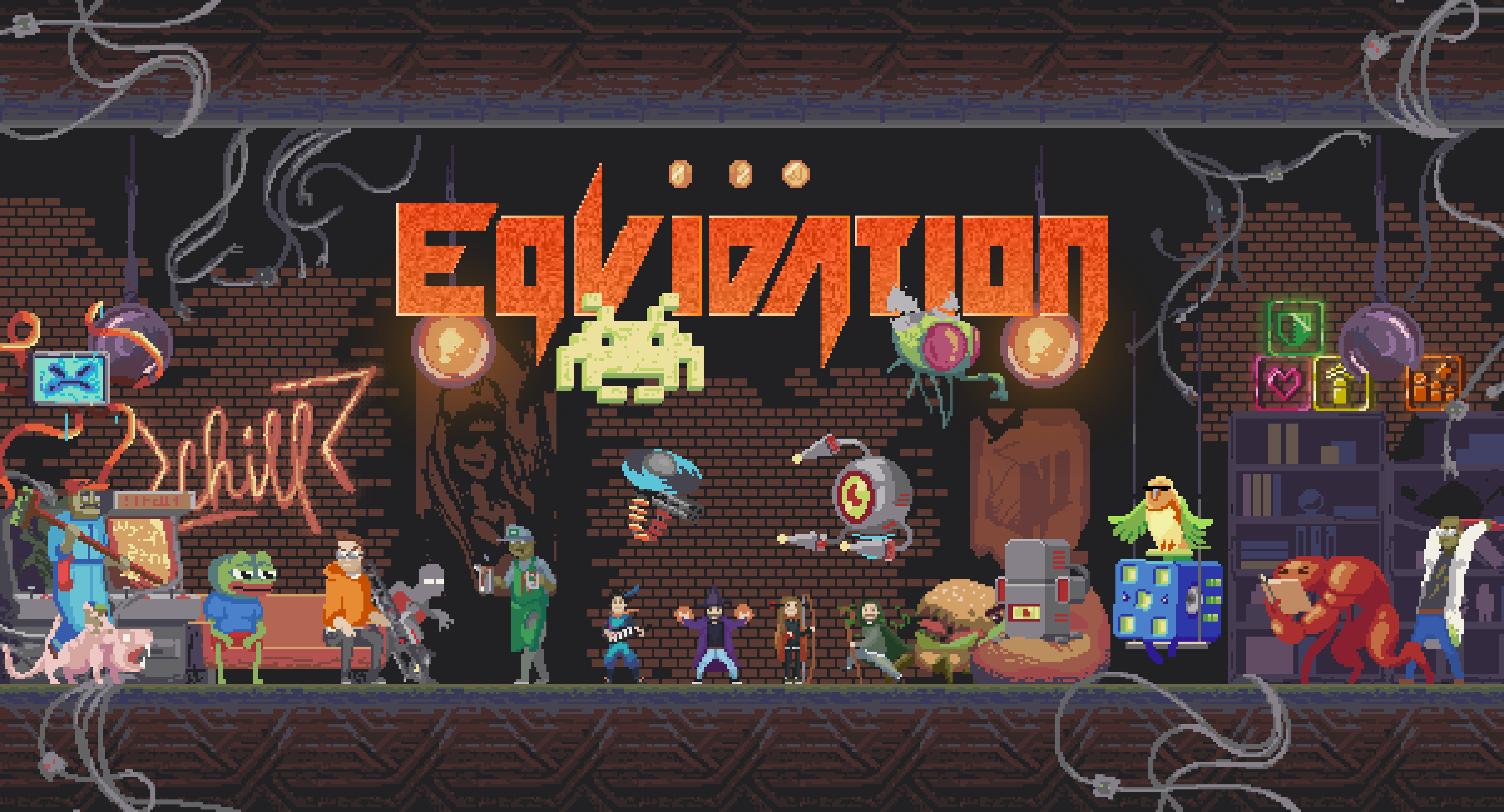 Eqvidation. Разработка инди-игры со сложным геймплеем